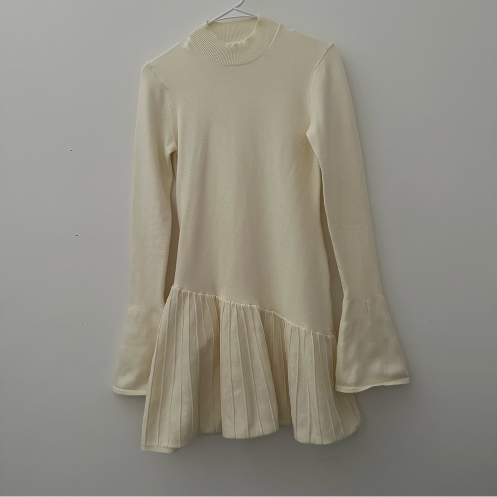 Meshki Cream Mini Dress - Picture 8 of 16